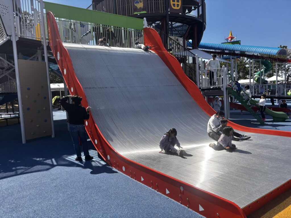 きららんどの遊具の写真