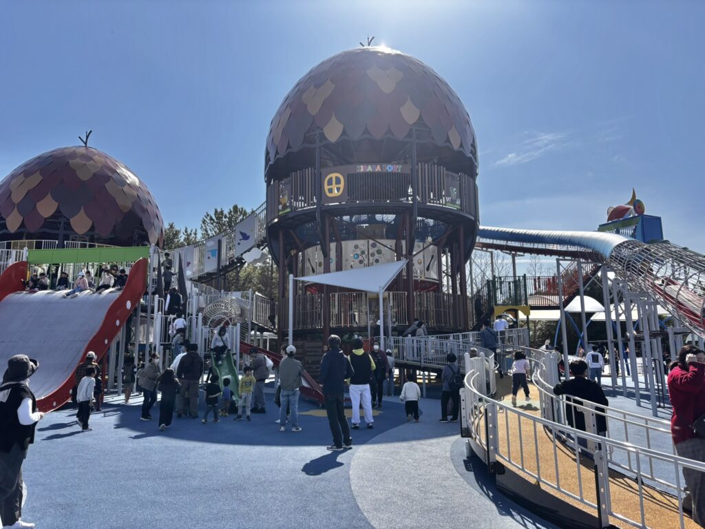 きららんどの遊具の写真