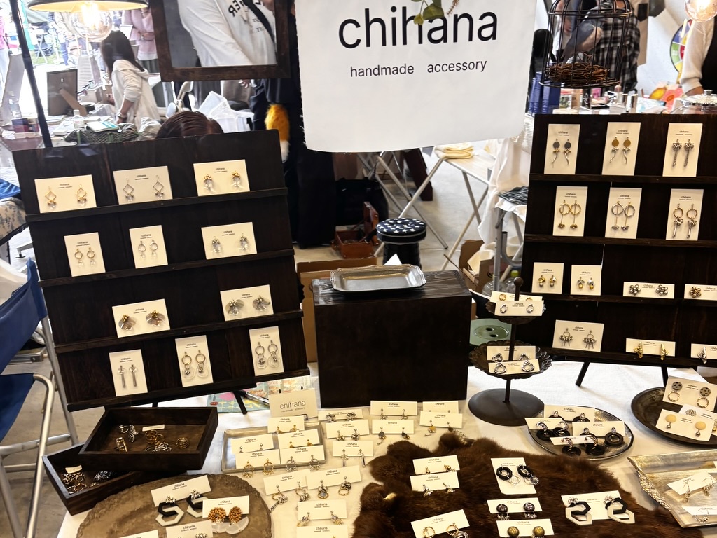 川棚で開催のなんでもマルシェ|ハンドメイドアクセサリー